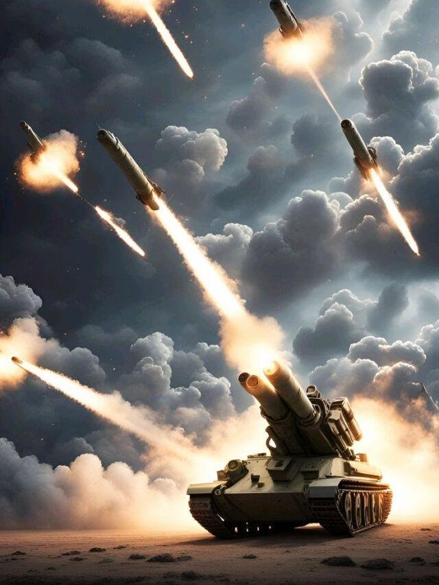 How many nuclear missiles of which country have increased and decreased by 2023