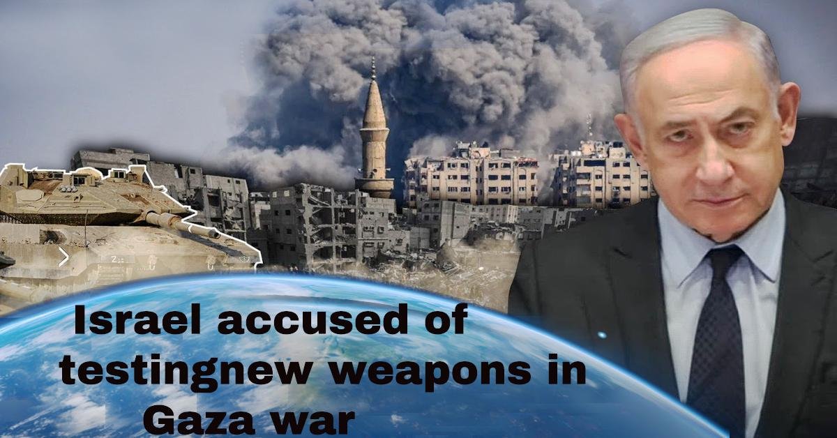 Israel accused of testing new weapons in Gaza war, what else is there in the UN report