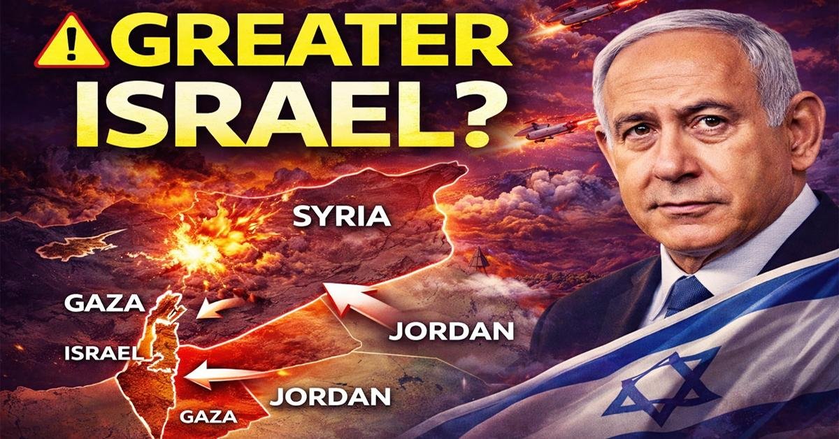 What is 'Greater Israel ', the concept driving Israel's occupation of Lebanon amidst the ongoing conflict with Iran?