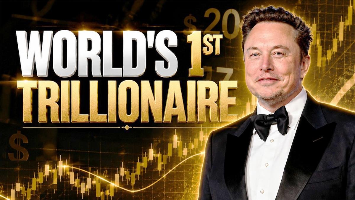 Elon Musk Becomes the World's First Trillionaire